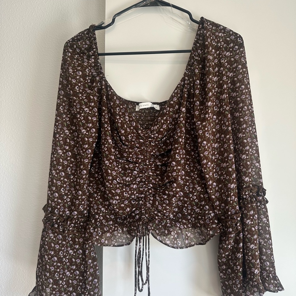 Altar’d state floral top